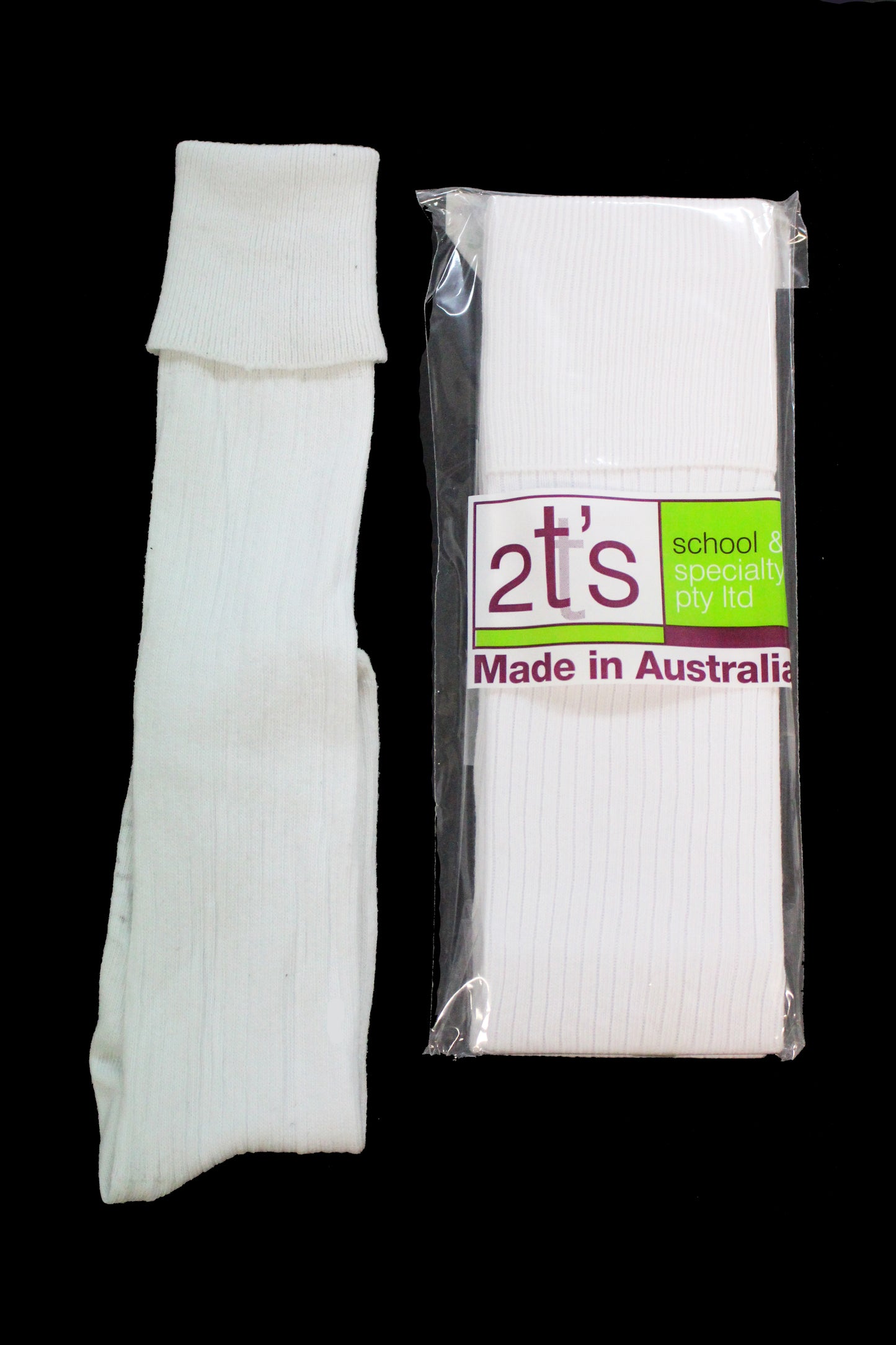 Socks - Knee-High White Socks (PRIMARY ONLY)