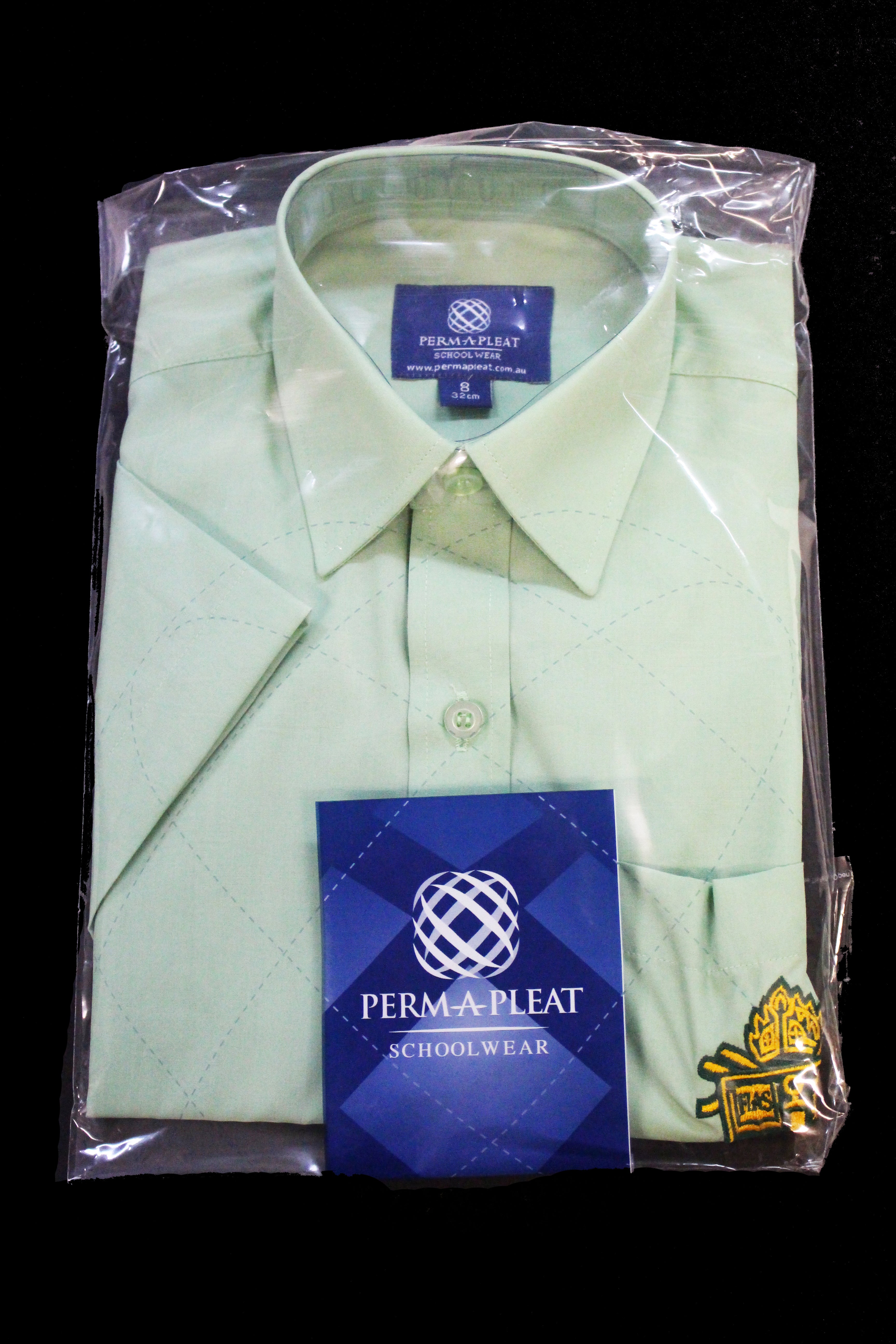 S/S Short Sleeve Green Shirt – Frederick Irwin Anglican School